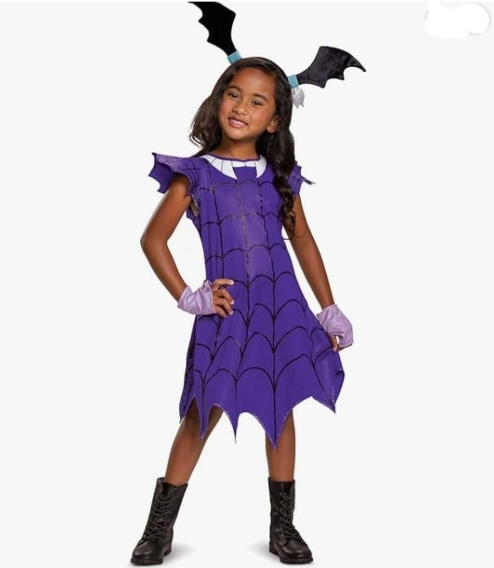 NWT Disguise Disney Jr. Vampirina Purple 3pc Halloween Cosplay Costume